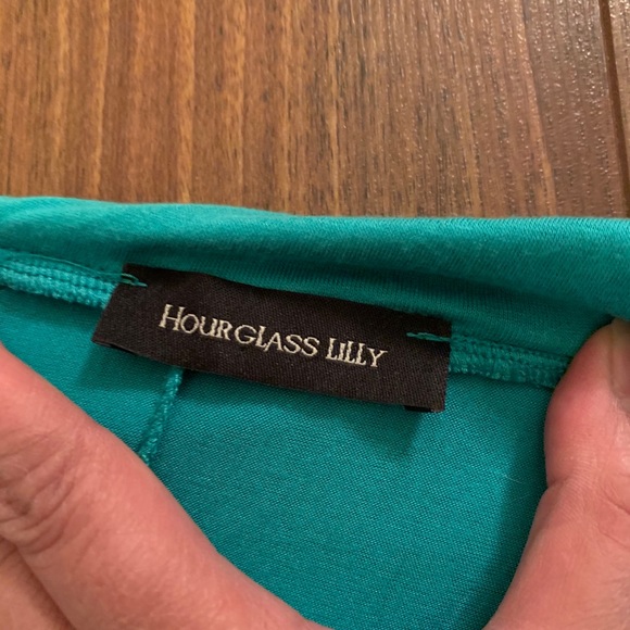 Good quality aqua maxi strapless dress - Picture 2 of 6